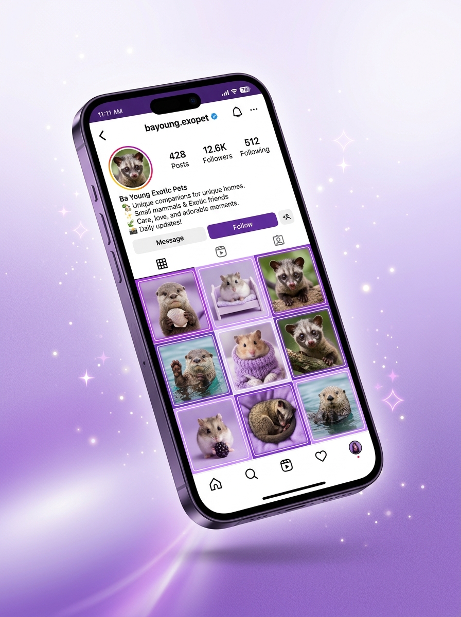 Instagram Bayoung Exopet Feed